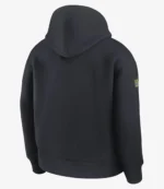 Los Angeles Rams Nike 2025 Rivalries Oversized Tech Fleece Navy Hoodie For Unisex