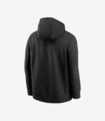 Nike Black Oregon Ducks Ohana Club Fleece Hoodie For Unisex