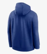 Nike Los Angeles Dodgers Mens Blue 2025 World Series Champions On To Victory Long Sleeve Hoodie For Unisex