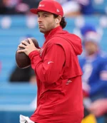 Nike Tampa Bay Buccaneers Baker Mayfield Sideline Anorak Half-Zip Hoodie Jacket For Unisex