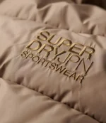 Superdry Sports Hooded Down Puffer Jacket For Unisex