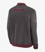 Tampa Bay Buccaneers 2025 Coach Todd Bowles Sideline Black Bomber Jacket For Men & Women