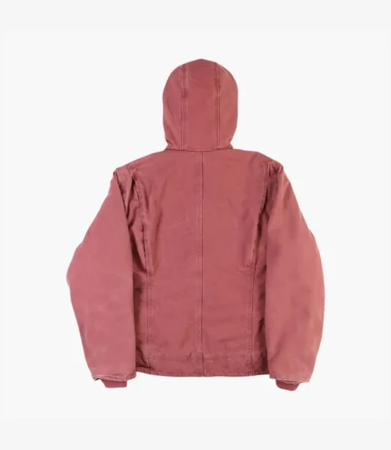 Vintage Carhartt Pink Hooded Jacket