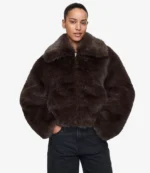 Viral GAP Faux Fur Full-Zip Jacket