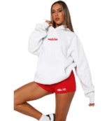 White Fox Cherry Hoodie