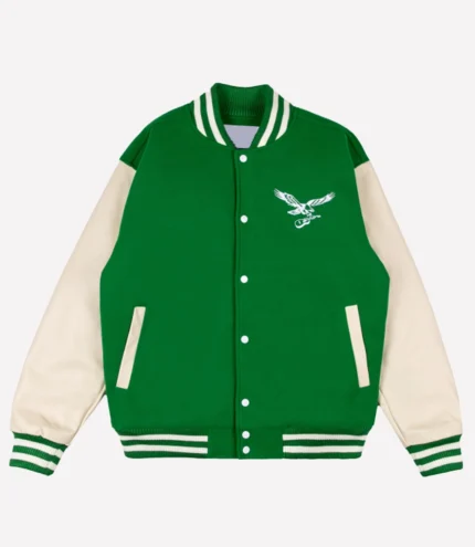 Zach Bryan x Eagles Letterman Jacket
