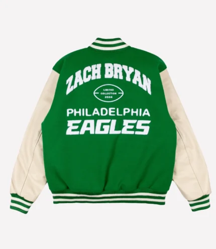 Zach Bryan x Eagles Letterman Jacket