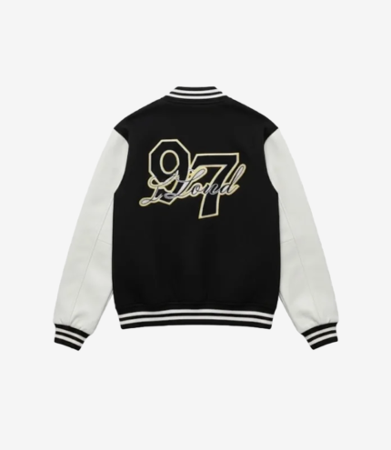 97 lloud Varsity Black & White Jacket