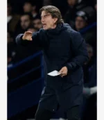 Unisex Ange Postecoglou UEFA Champions League 2025 Technical Water-Resistant Shell Navy Long Raincoat Jacket