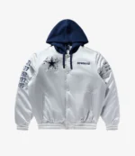 Unisex Billionaire Boys Club x Dallas Cowboys 2025 Satin Hooded Bomber Jacket