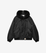 Unisex Carhartt WIP Newkirk Hooded Oltera Bomber Jacket
