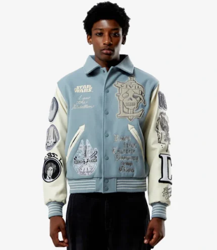 Unisex Civil Regime Star Wars Rebellion Letterman Varsity Jacket