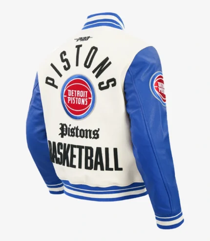 Detroit Pistons Pro Standard Modern Originals Varsity Jacket