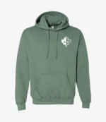 Franco-Ontarien Maple Leaf” Adult Heavy Blend Hooded Sweatshirt with Printed Logo For Unisex