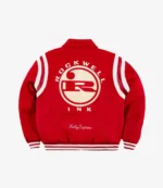 Golf Wang x Marty Supreme 2025 Rockwell Red Wool Varsity Jacket