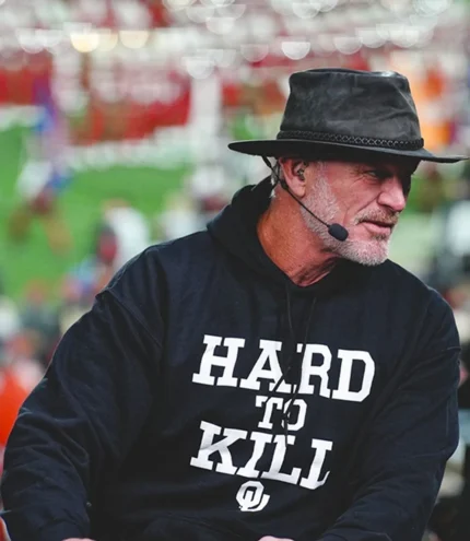 Unisex Hard to Kill Oklahoma Black Fleece Pullover Hoodie