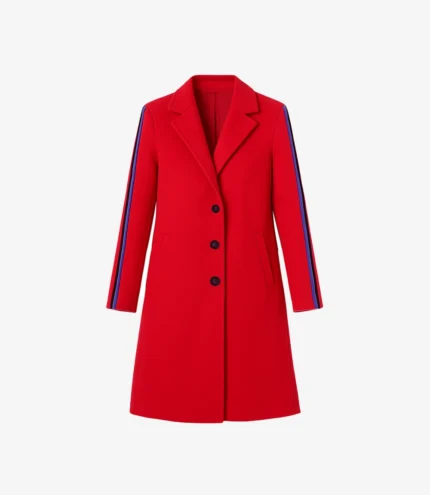 Holland Roden Holiday Touchdown A Bills Love Story Morgan Quinn Red Coat