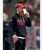 Jonathan Gannon Cardinals 2025 Inspire Change Opportunity Equity Freedom Justice Nike Sideline Hoodie in Black For Unisex