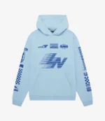 Unisex Lando Norris Racer Hoodie Blue