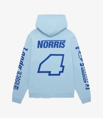 Lando Norris Racer Hoodie Blue