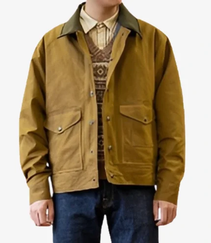 Lee Sung-min No Other Choice 2025 Bummo Brown Cotton Jacket