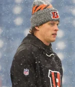 Joe Burrow Cincinnati Bengals 2025 Black Fleece Nike Sideline Pullover Hoodie For Men & Women