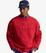 Unisex Milano Cortina 2026 Winter Olympics Men’s Polo Ralph Lauren Team USA Fleece Mockneck Sweatshirt