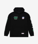 Unisex Mitchell & Ness Black Philadelphia Eagles Dream Chasers Fly Hoodie