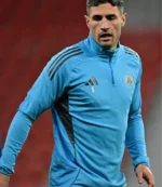 Unisex Newcastle United 2025-26 Players Range Blue Half Zip Long Sleeves T-Shirt Top