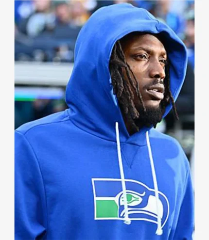 Unisex Nike Blue Seattle Seahawks Riq Woolen 2025 Sideline Hoodie