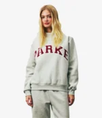 Unisex Parke Holiday Varsity Mockneck Fleece Sweatshirt