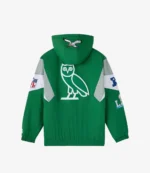 Philadelphia Eagles OVO 2025 STARTER Half-Zip Pullover Hooded Jacket