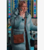 Unisex Philippa Dunne Amandaland S01 Anne Flynn Blue Puffer Jacket