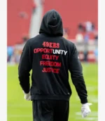 San Francisco 49ers 2025 Inspire Change Opportunity Equity Freedom Justice Hoodie