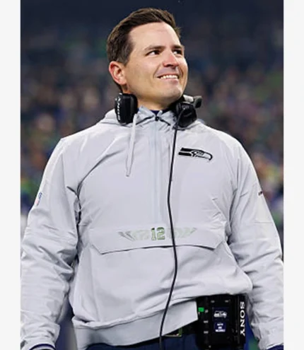 Seattle Seahawks 2025 Nike Rivalries Sideline Half-Zip Hooded Anorak Jacket For Unisex