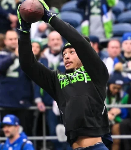 Unisex Seattle Seahawks Jaxon Smith-Njigba 2025 Inspire Change Opportunity Equity Freedom Justice Hoodie