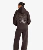 TALA Outdoors Graphic Print Oversized Hoodie