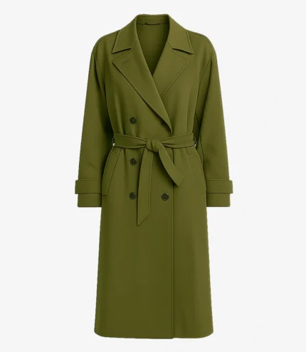 Talisa Garcia Frauds S01 Miss Take Green Coat
