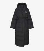 Unisex The North Face × SKIMS Nuptse Wrap Parka Hooded Puffer Coat 2025