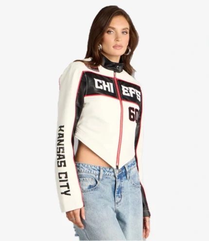 Ultra Game NFL Kansas City Chiefs Moto Jacket