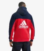 Arsenal adidas 92-94 Bringback Fleece Red & Blue Pullover Hoodie For Unisex