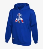 Drake Maye New England Patriots Combine Retro Fleece Pullover Hoodie For Unisex