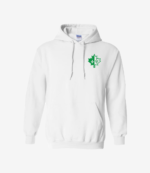 Franco-Ontarien Maple Leaf” Adult Heavy Blend Hooded Sweatshirt with Printed Logo For Men & Women