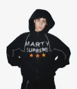 Landon Barker Marty Supreme Black Jacket For Unisex