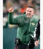 Matt LaFleur Green Bay Packers 2025 Nike Green Sideline Bomber Jacket For Unisex