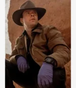 NCIS Sydney S03 Jim Dempsey Brown Cotton Jacket For Unisex