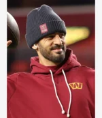 Nike Burgundy Washington Commanders 2025 Marcus Mariota Sideline Hoodie For Unisex