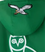 Philadelphia Eagles OVO 2025 STARTER Half-Zip Pullover Hooded Jacket For Unisex