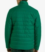 Reverend Alan Calder Shetland S10 Steven Miller Green Puffer Jacket