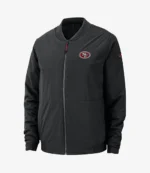 San Francisco 49ers Nike Kyle Shanahan Black Bomber Jacket For Unisex